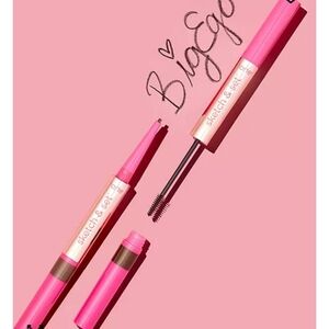 Tarte Big Ego Sketch  & Set Brow Pencil & Tinted Gel - Vibrant Pink and Luxe Gol